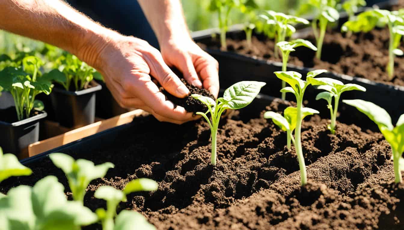 butternut squash plant