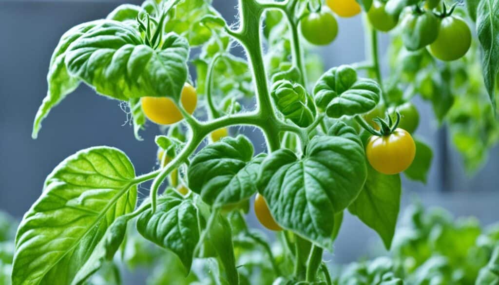 calcium deficiency in tomato plants