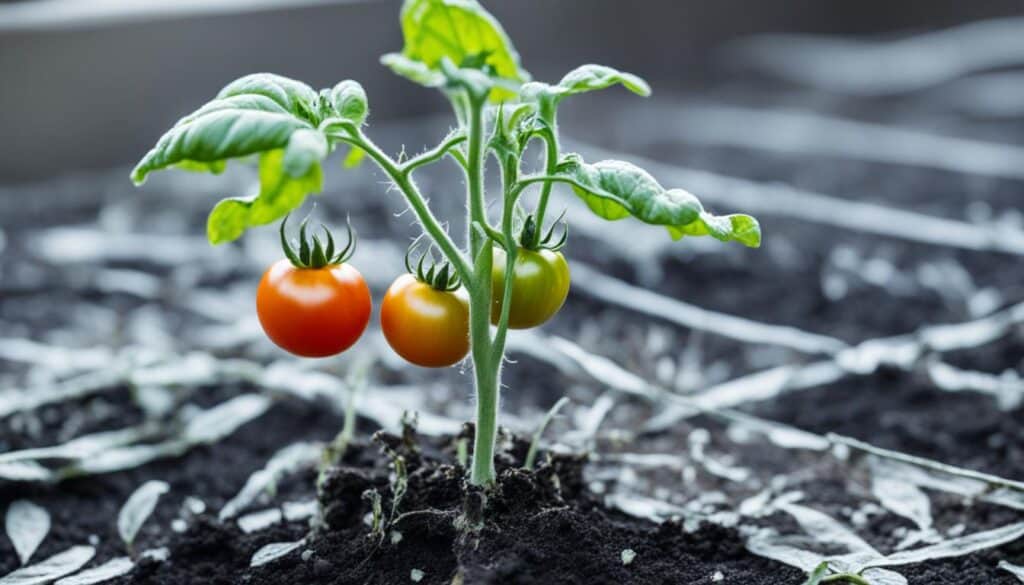 calcium deficiency in tomato plants