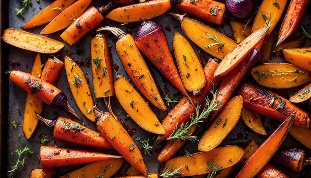 caramelized roasted vegetables