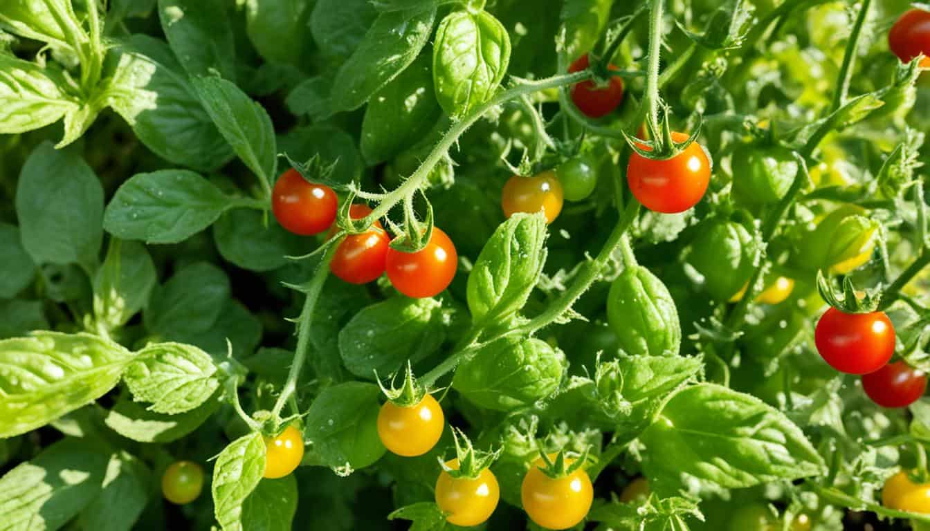 cherry tomato plant