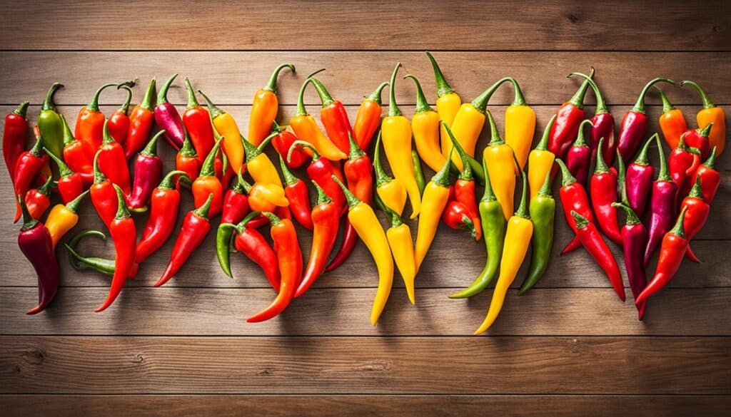 colorful peppers