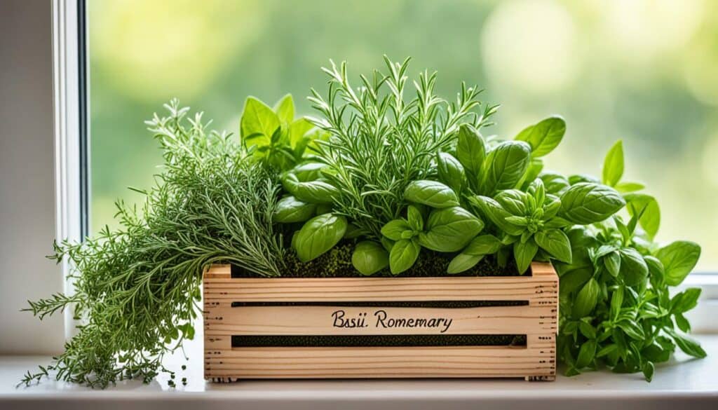 container herb garden