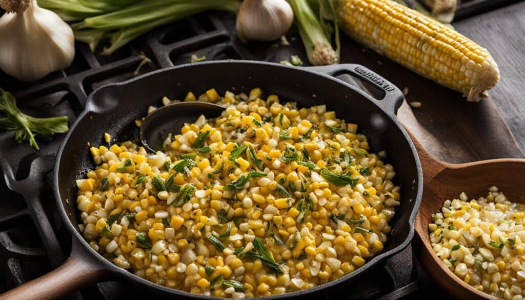 cooking corn kernels