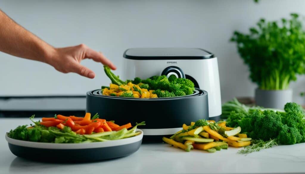 cooking tips for air fryer veggies