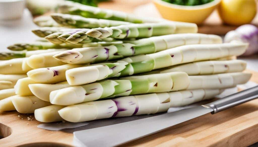 cooking white asparagus