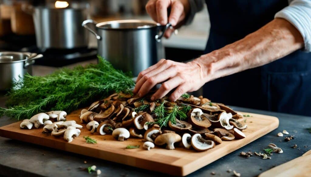 cooking with dried porcini mushrooms