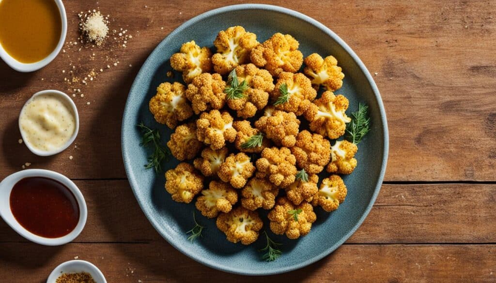 crispy cauliflower snack