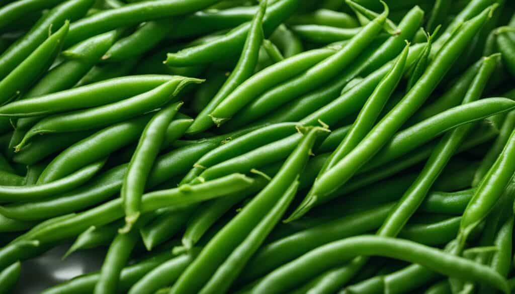 flat green beans