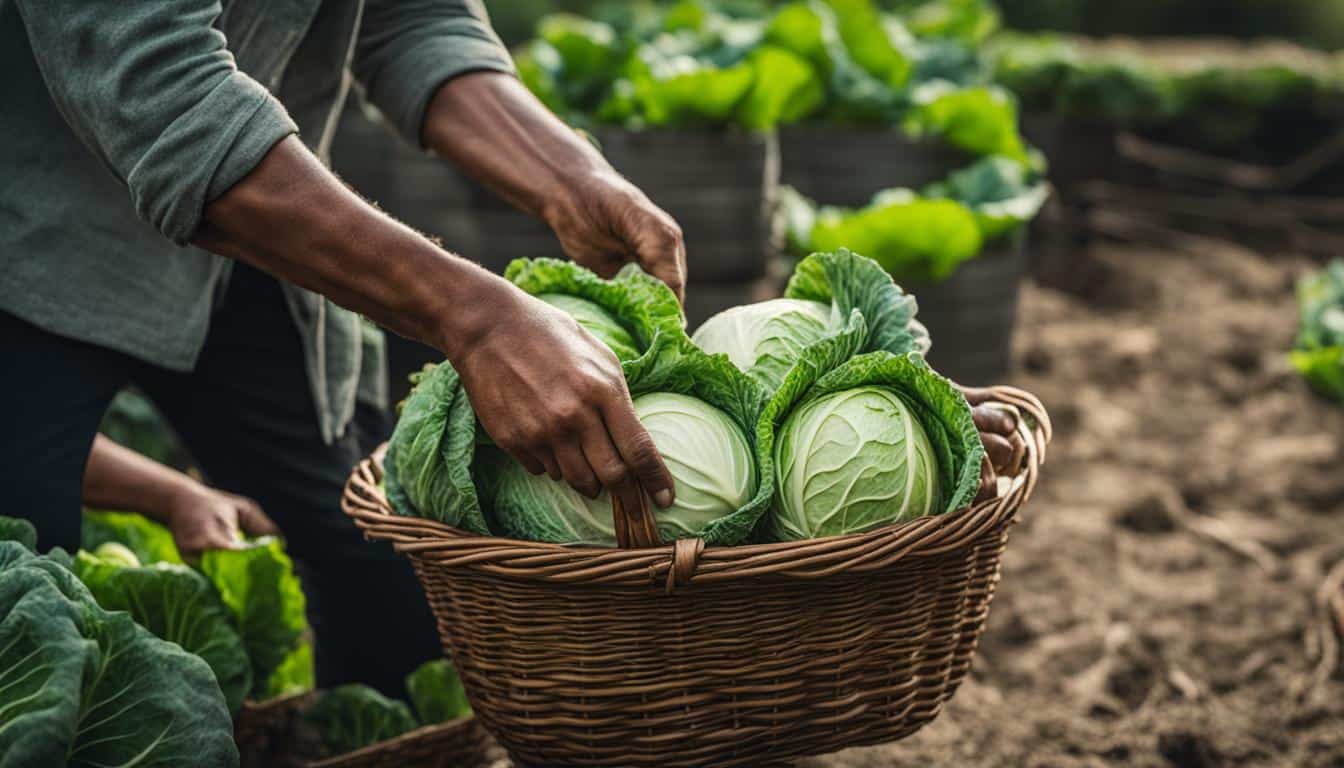 freezing cabbage