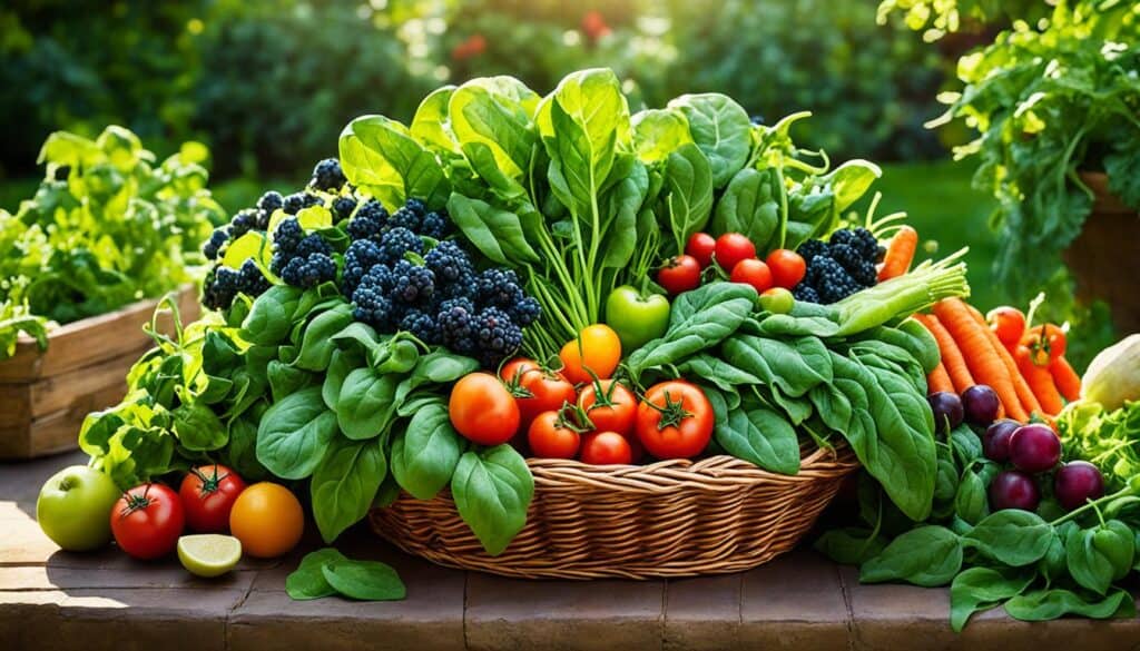 fruits and vegetables for longevity