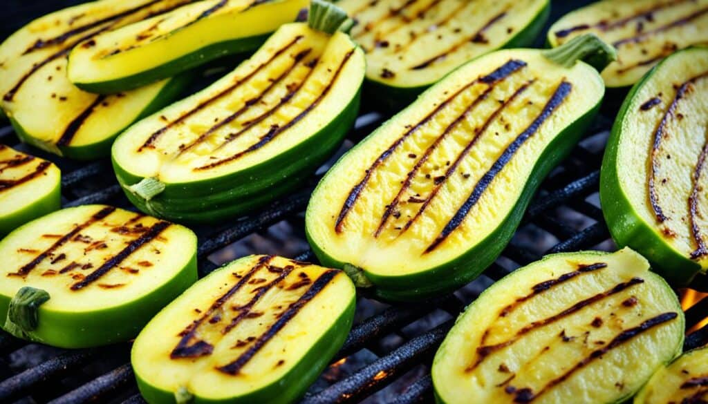 grilling yellow zucchini