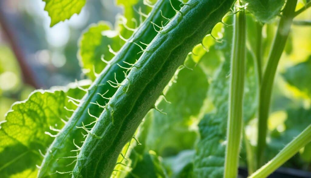 growing kirby cucumbers