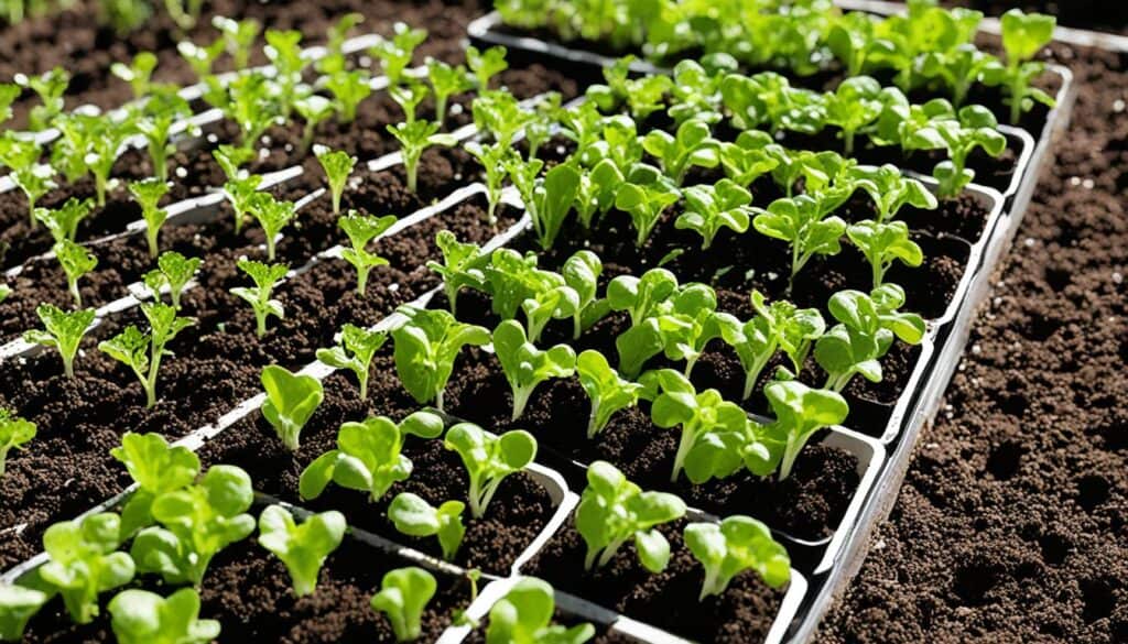 growing leaf lettuce from seeds