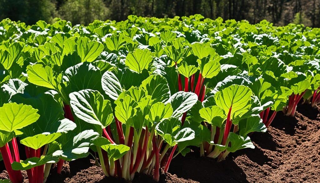 growing rhubarb in different climates