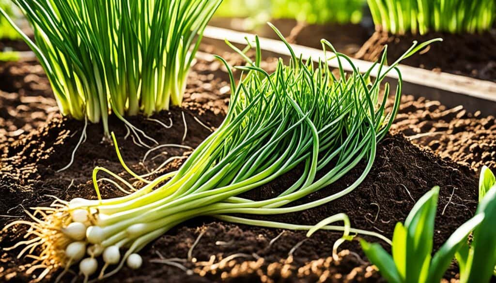 growing tips for bunching onions