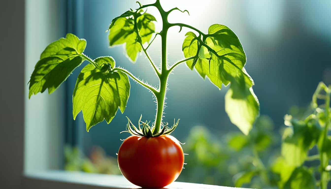 growing tomatoes indoors