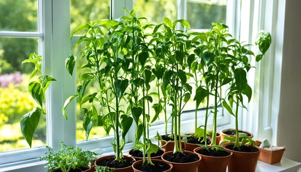 hardening off pepper plants