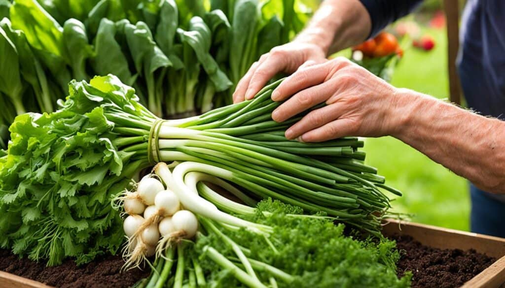 harvesting-bunching-onions