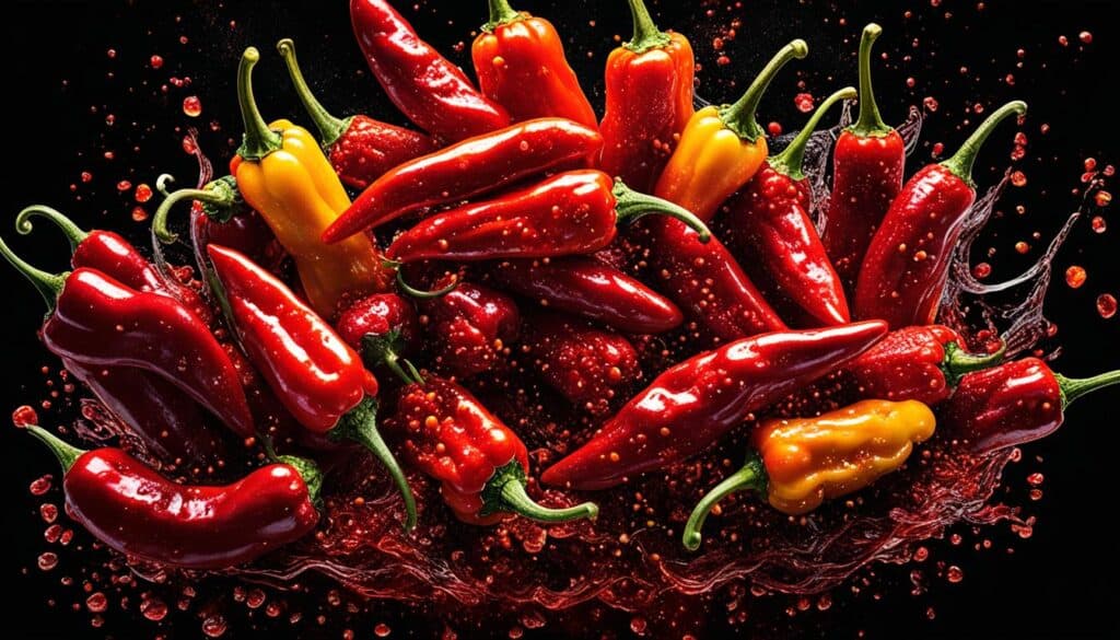 hot cherry peppers