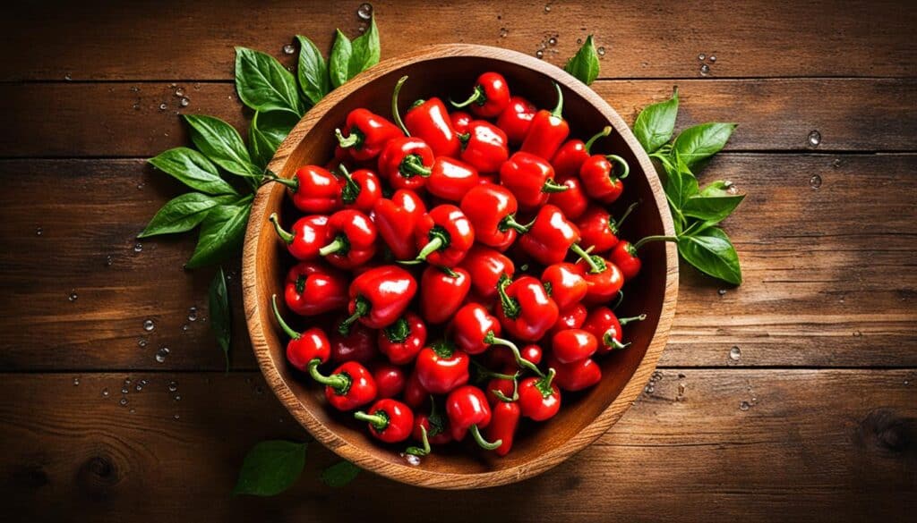 hot cherry peppers image