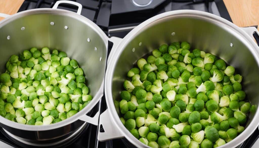 how long to steam brussel sprouts