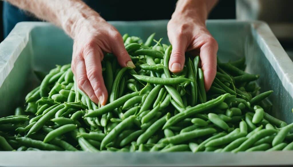 how to freeze green beans