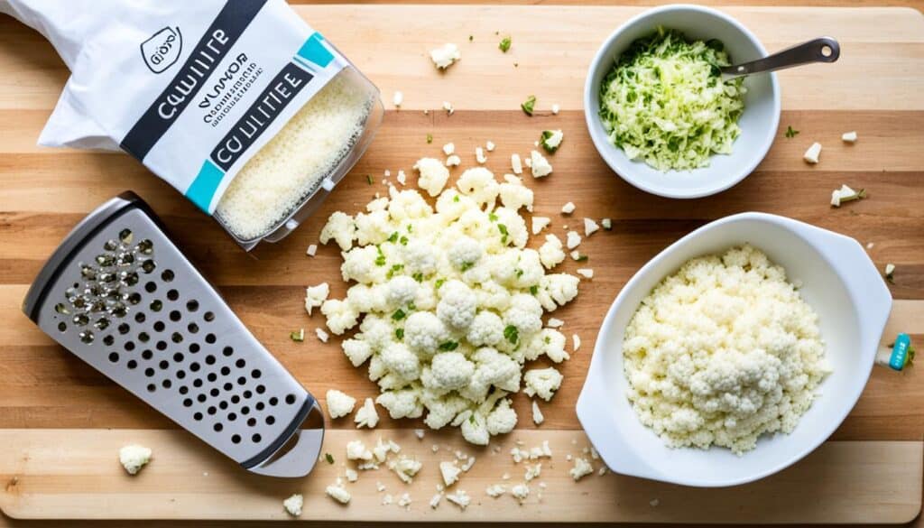 how to make homemade cauliflower rice