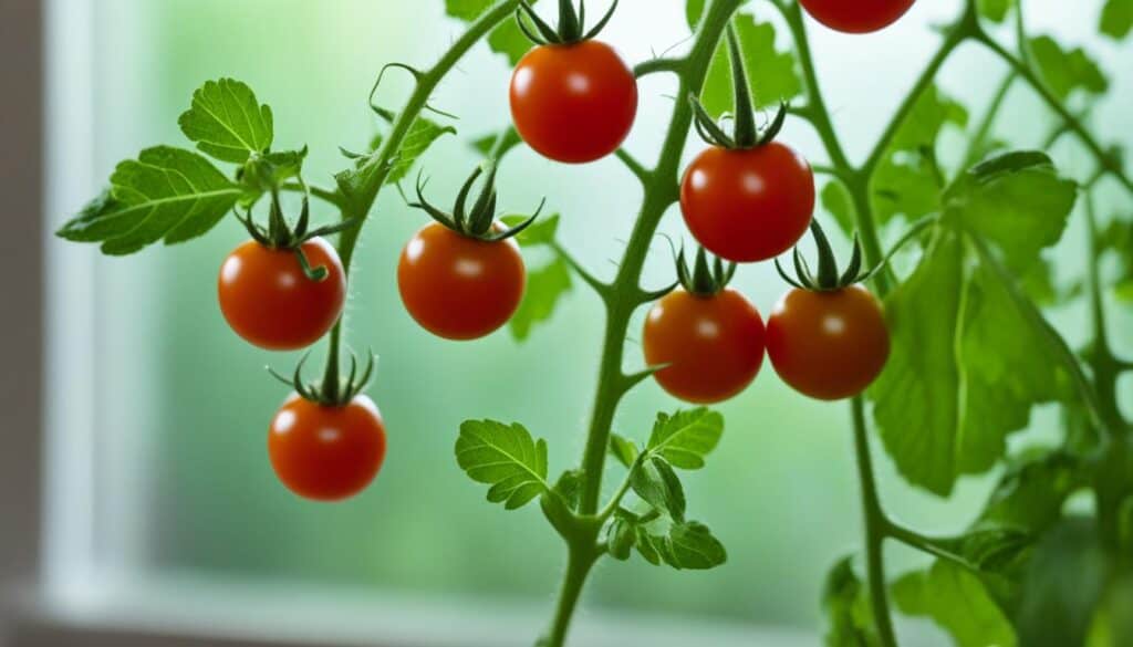 indoor cherry tomato plants