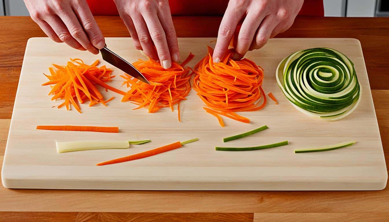 julienne carrots