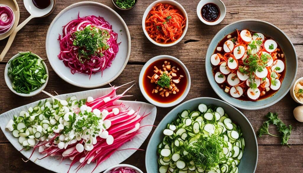 korean radish side dishes