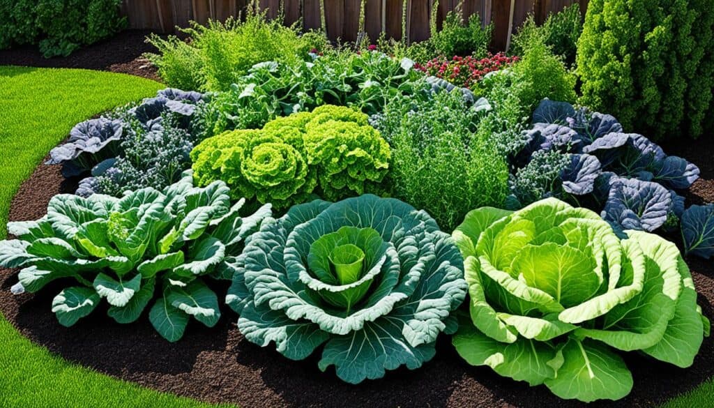 leafy greens for cabbage companion plants