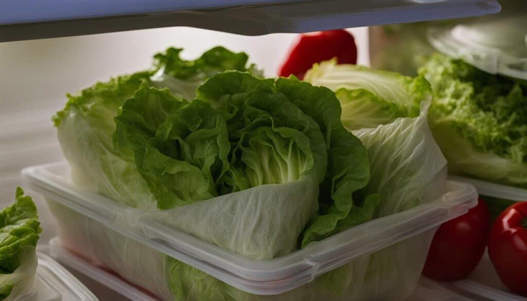 lettuce storage