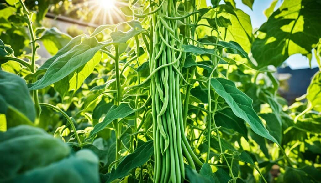 maximizing green bean yield