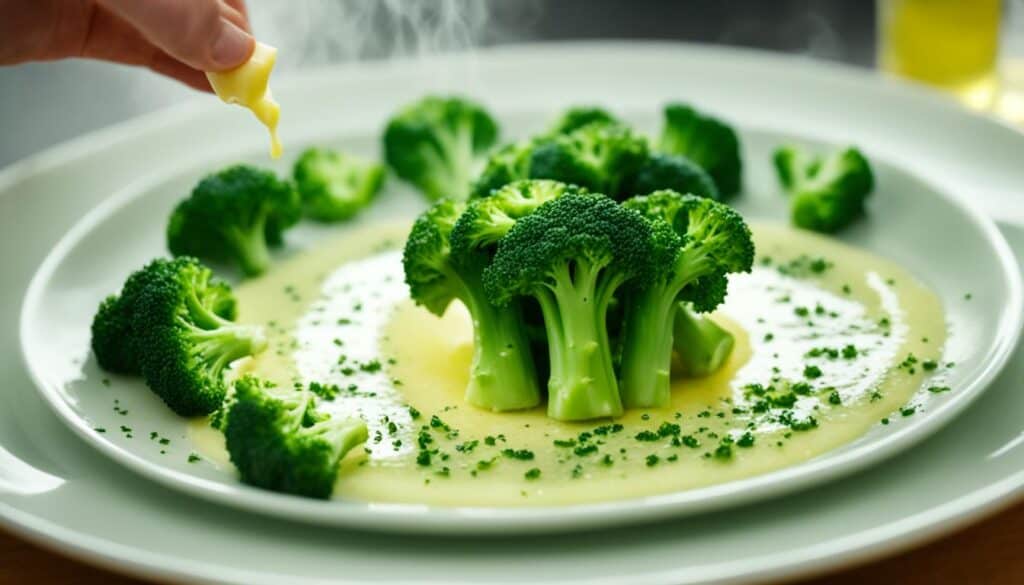 microwaving frozen broccoli