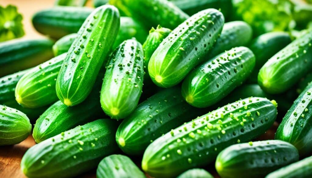 mini cucumber calories