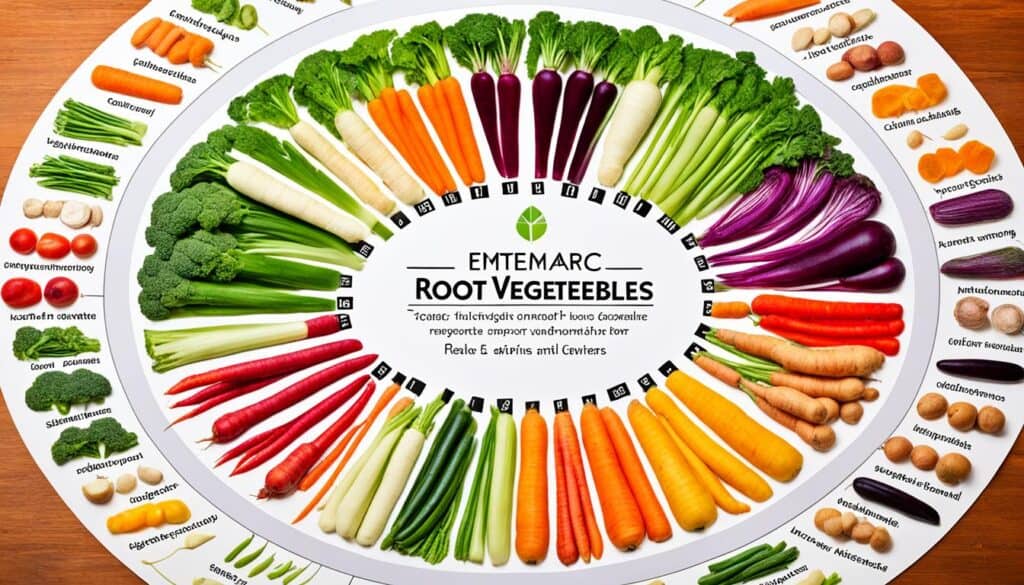 nutritional value of root vegetables