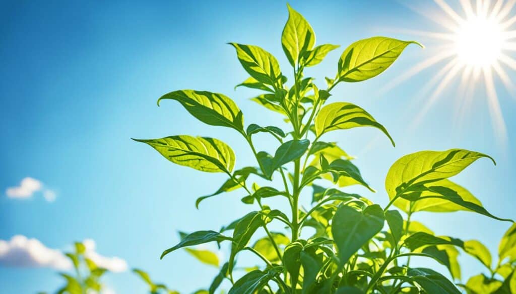 optimal sunlight for pepper plants