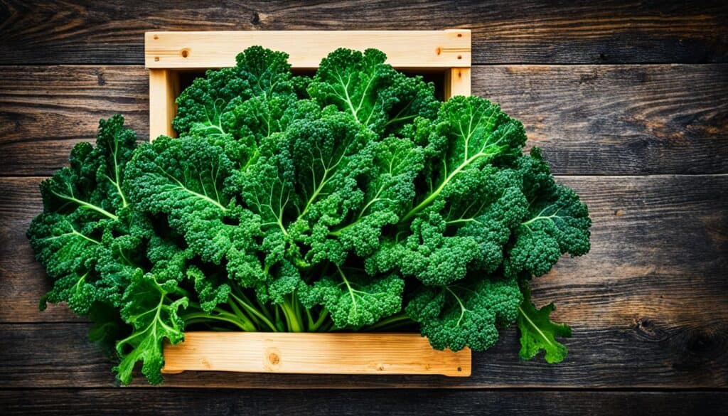 organic curly kale