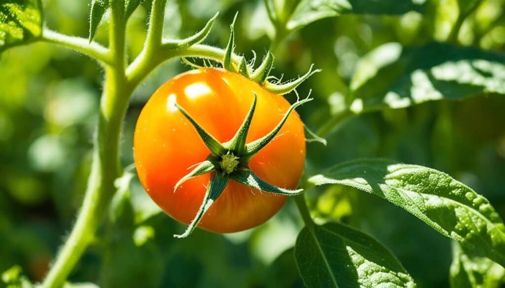 organic sungold tomato image