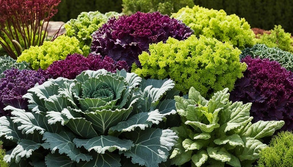 ornamental kale plants