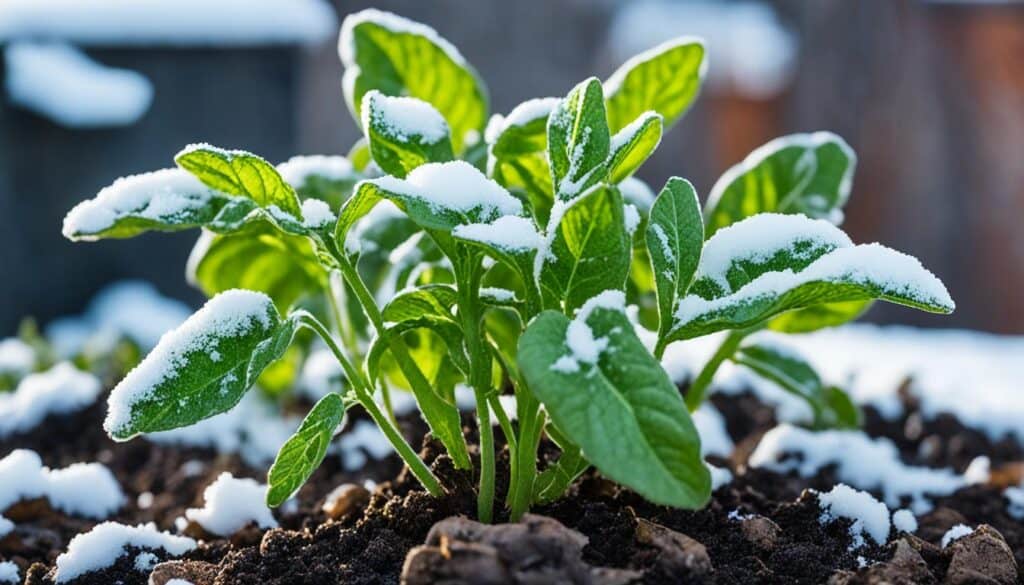 overwintering potatoes