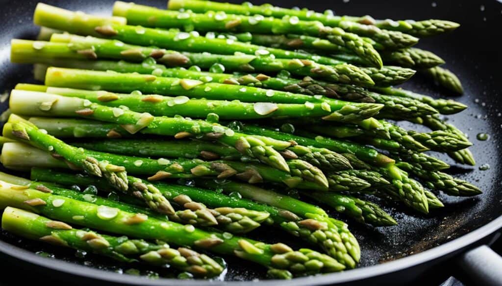 pan fried asparagus
