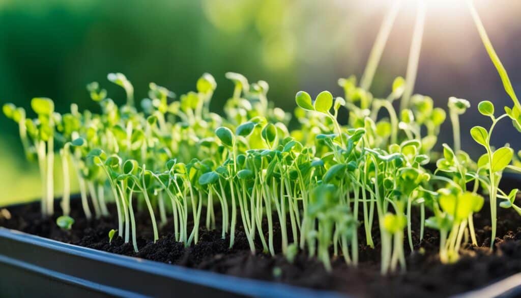 pea shoots