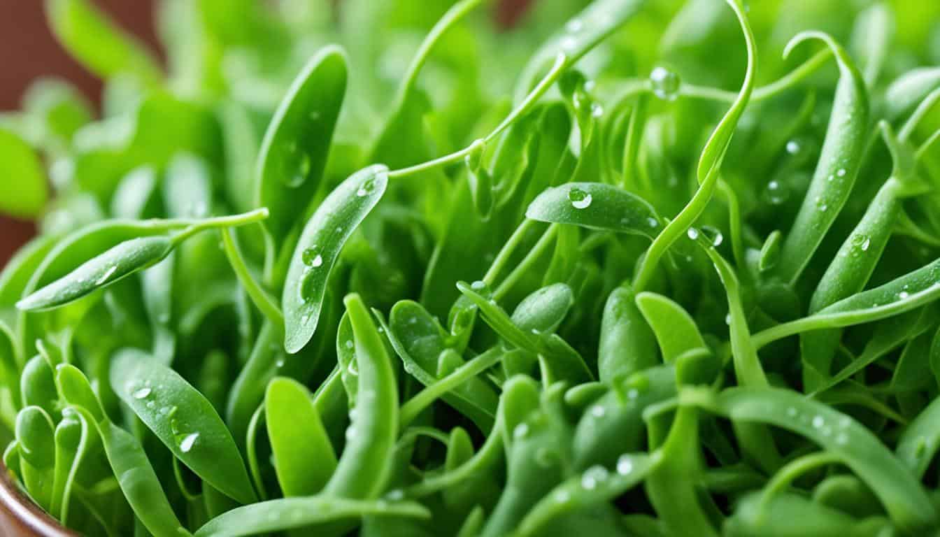 pea shoots