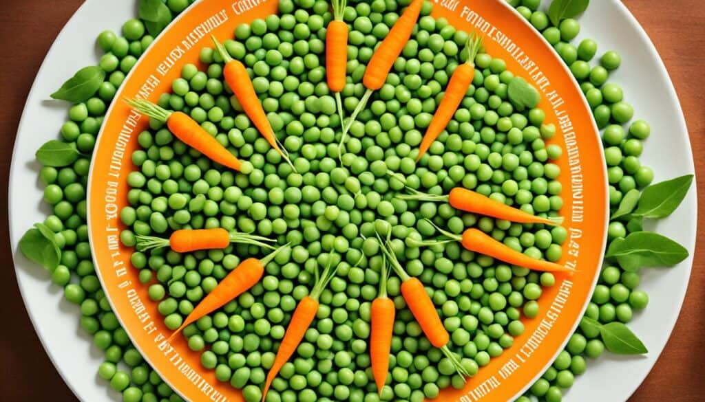 peas and carrots image