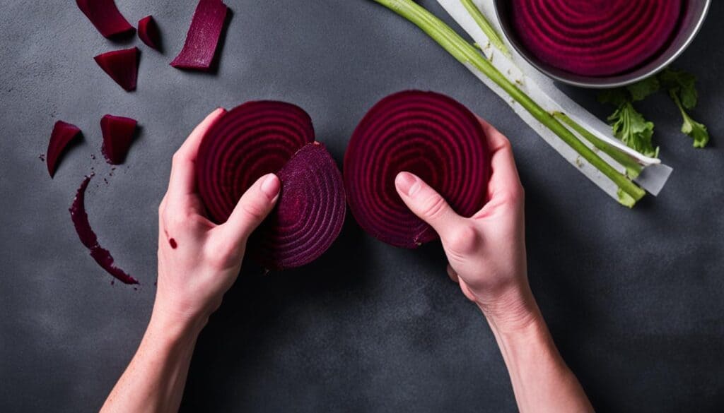 peel beets before roasting