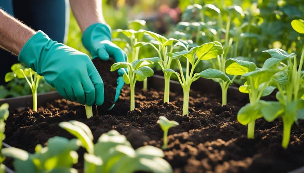 planting zucchini seeds