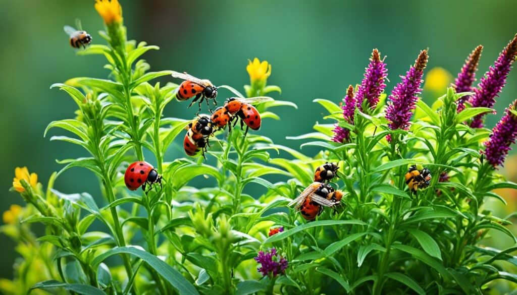 plants that attract beneficial insects and repel pests