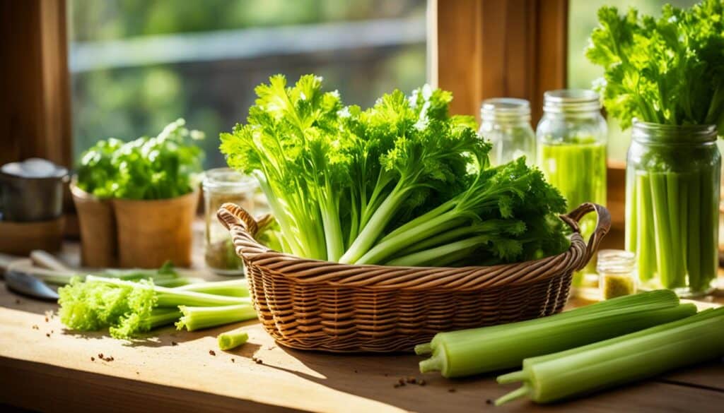 preserving celery